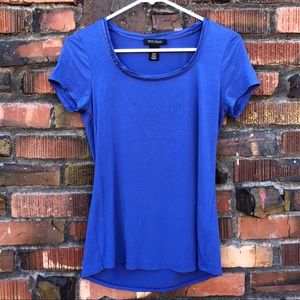 White House Black Market Blue Tee | Sz XS